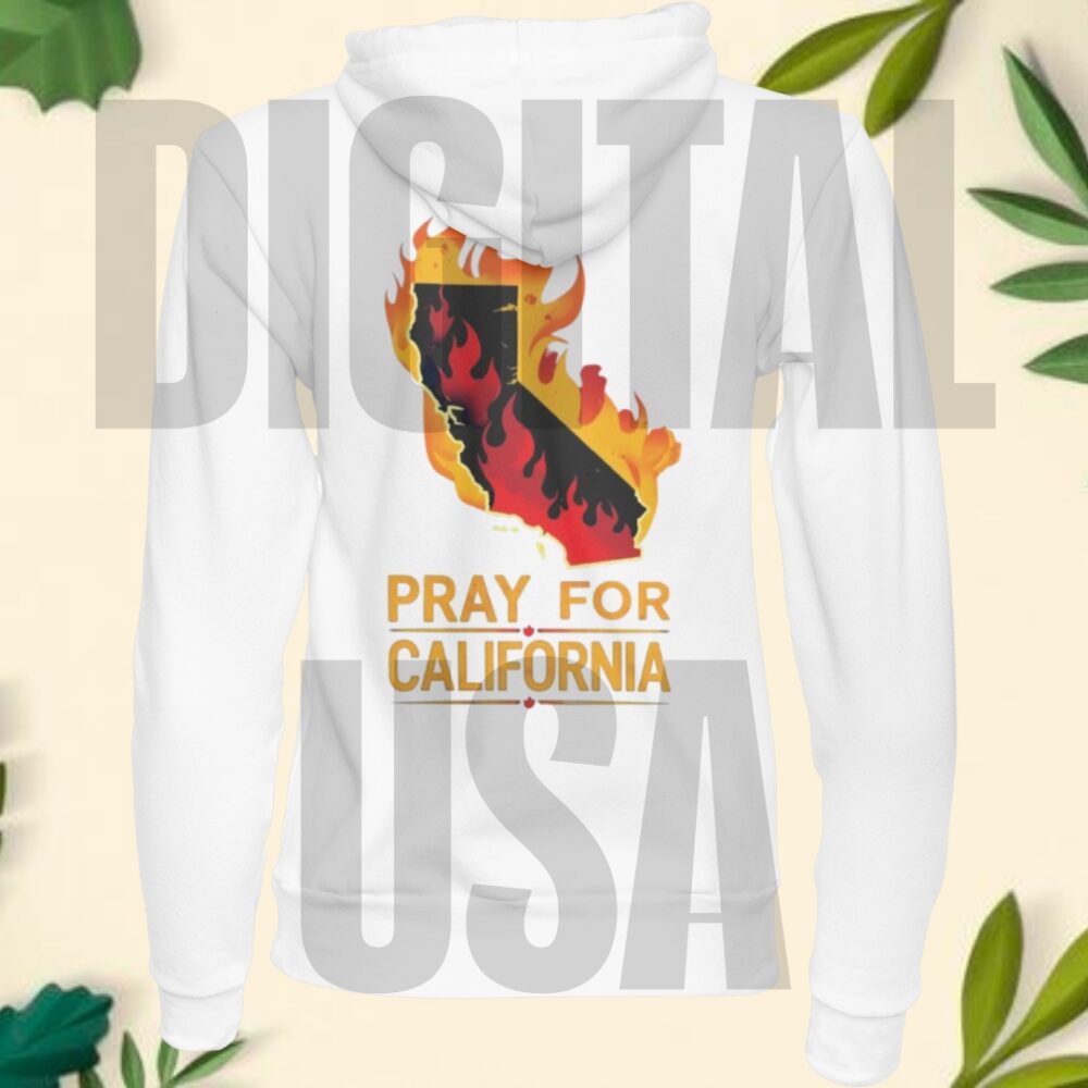 pray for california mockup