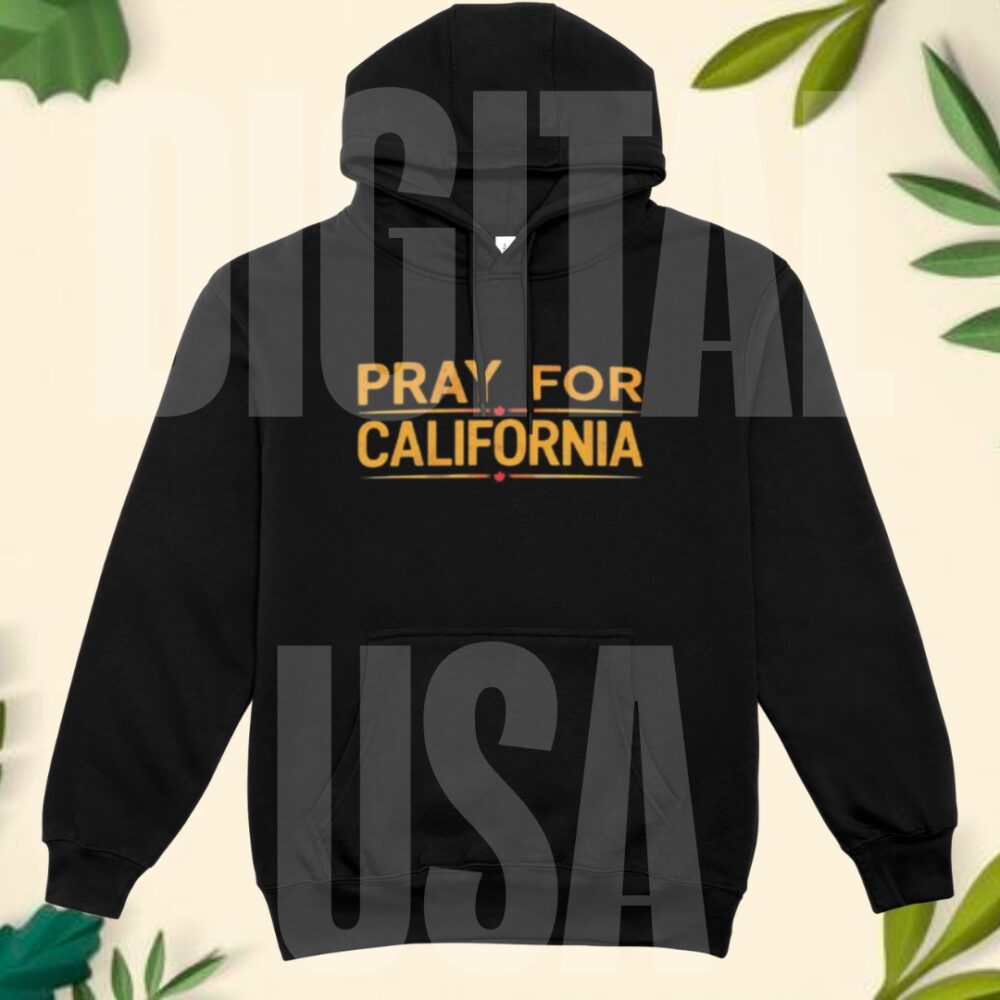 pray for california mockup